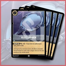 Disney Lorcana TCG: BEAST'S MIRROR x4 | The First Chapter Common *IN STOCK*