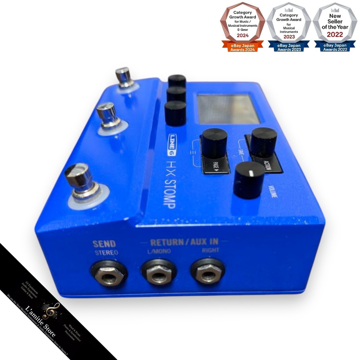 【売約済み】HX Stomp Line 6 HX Stomp Multi-Effects Processor Pedal | zZounds