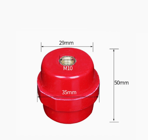 SM M5-M10 Brass Thread Standoff Insulated Spacers Bus Bar Insulator BMC Red - Picture 16 of 25