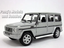 2014 Mercedes-Benz G-Class G500 G-500  1/24 Scale Diecast Model - Silver