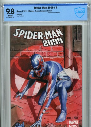 Spider-Man 2099 #1 (2014) | 9.8 NM/MT | MIDTOWN JONES Variant | New Series | KEY