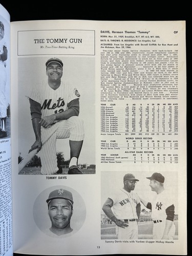 1967 New York Mets Official Yearbook Revised Edition writing on cover - Picture 6 of 10