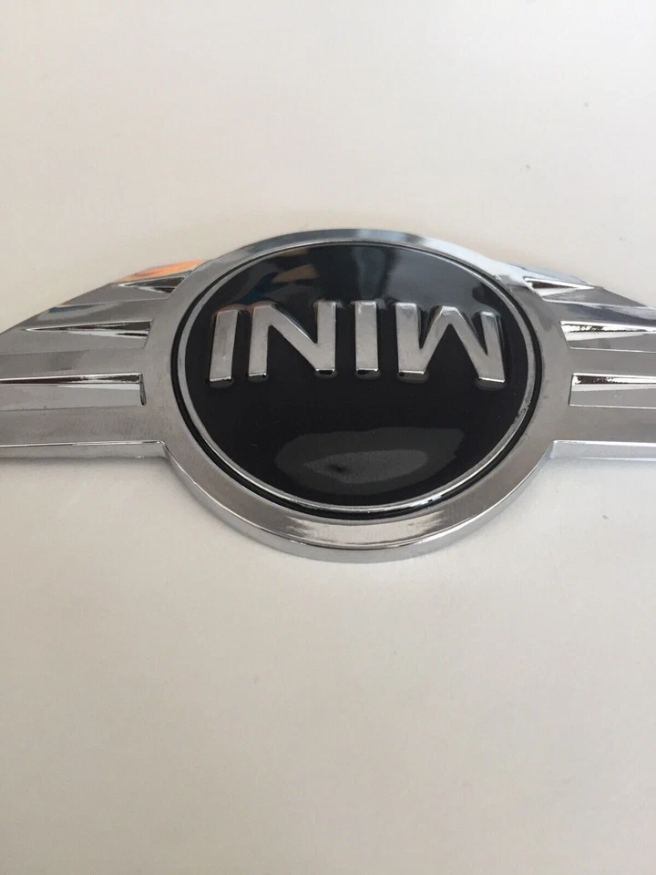 STEMMA MINI COOPER COMPATIBILE LOGO FREGIO PER COFANO BAULE ANTERIORE POSTERIORE - Immagine 4 di 4