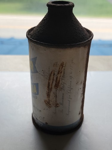 Super Imitation Grape Soda Cone Top Can C&C King Size 12 Oz Vintage beer pop tin - Picture 9 of 11