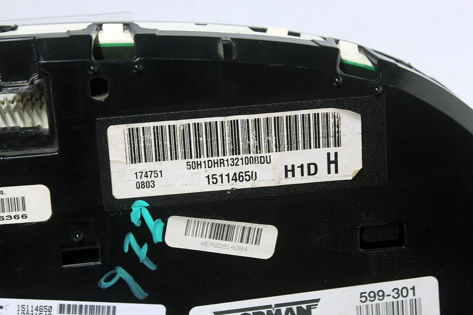 03 04 Silverado 1500 2500 Sierra Yukon Instrument Cluster with BLUE LED upgrade - Image 4 of 4