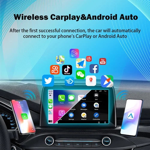 Wireless CarPlay Adapter USB Dongle For iPhone Apple Wireless Carplay Plug &Play - Picture 11 of 12