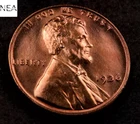 1936 Lincoln Wheat Penny Cent ~ Gem BU (red)