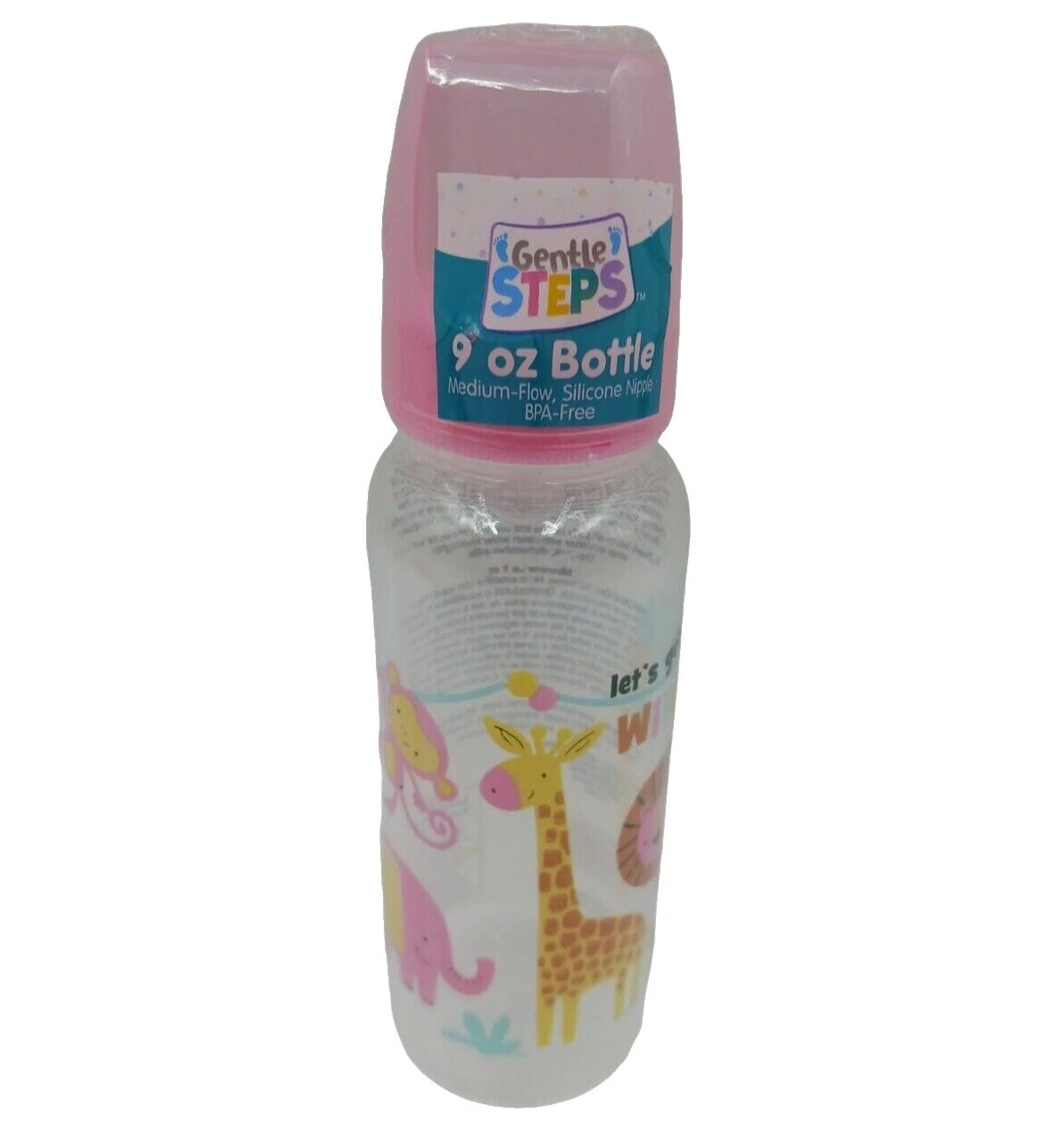 Botella de silicona 260ml/9oz. botellas de bebé