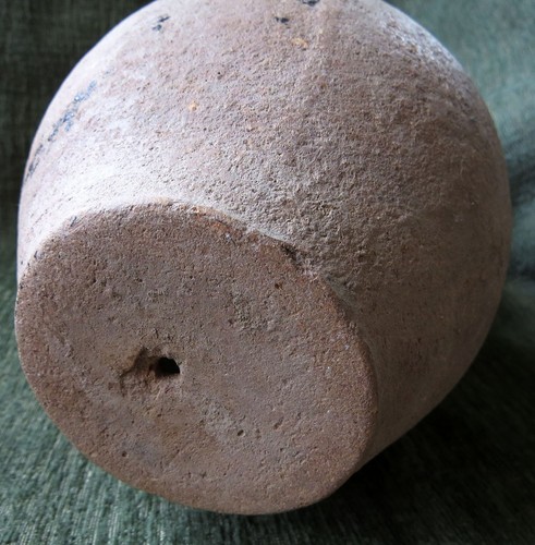 Vintage europäisches Olivenglas mit Griff - mittelgroß 9" - Bild 7 von 7