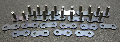 JWIS 10x Nietglied für JWIS Rollenkette Pin Link Simplex Teilung inch 3/4''x7/16''