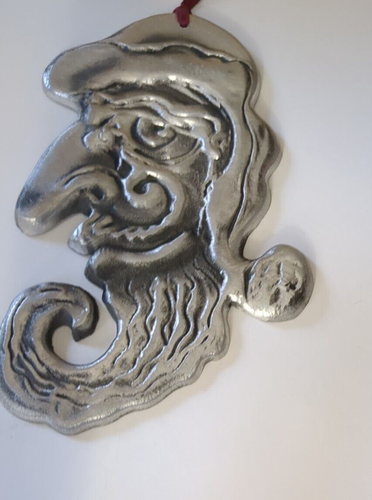 Don Drumm Santa Claus Old Man Christmas Ornament Wall Hanger Decor 5.5" Tall - Picture 2 of 6