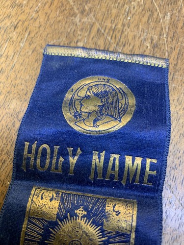 1926 Chicago Eucharistic Congress Holy Name Ribbon - T.C. Gleason MFG - Picture 5 of 6