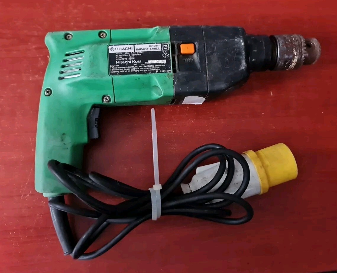 Hitachi Koki DV 20V2 Drill 110v | eBay UK