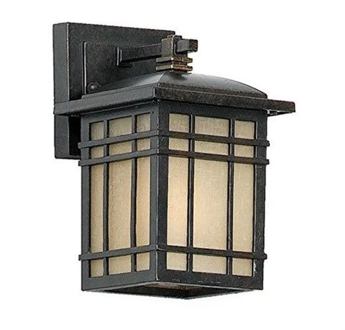 Quoizel HC8406IB Hillcrest Small Wall Lantern, Imperial Bronze, 9" - Pack of 2 - Picture 2 of 2
