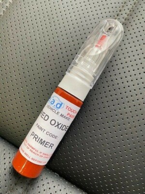 20ML Red Oxide Primer Air Dry Touch Up Paint Pen Brush Scratch Repair