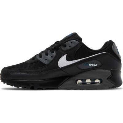 nike air max black with white sole