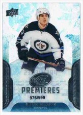 2016-17 UPPER DECK ICE PREMIERES BRANDON TANEV ROOKIE 976/999 WINNIPEG JETS #159
