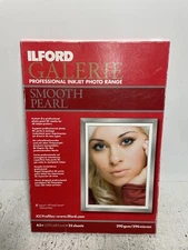 Ilford Galerie Smooth Pearl 290 gsm Inkjet Photo Paper A3+ 18 Sheets