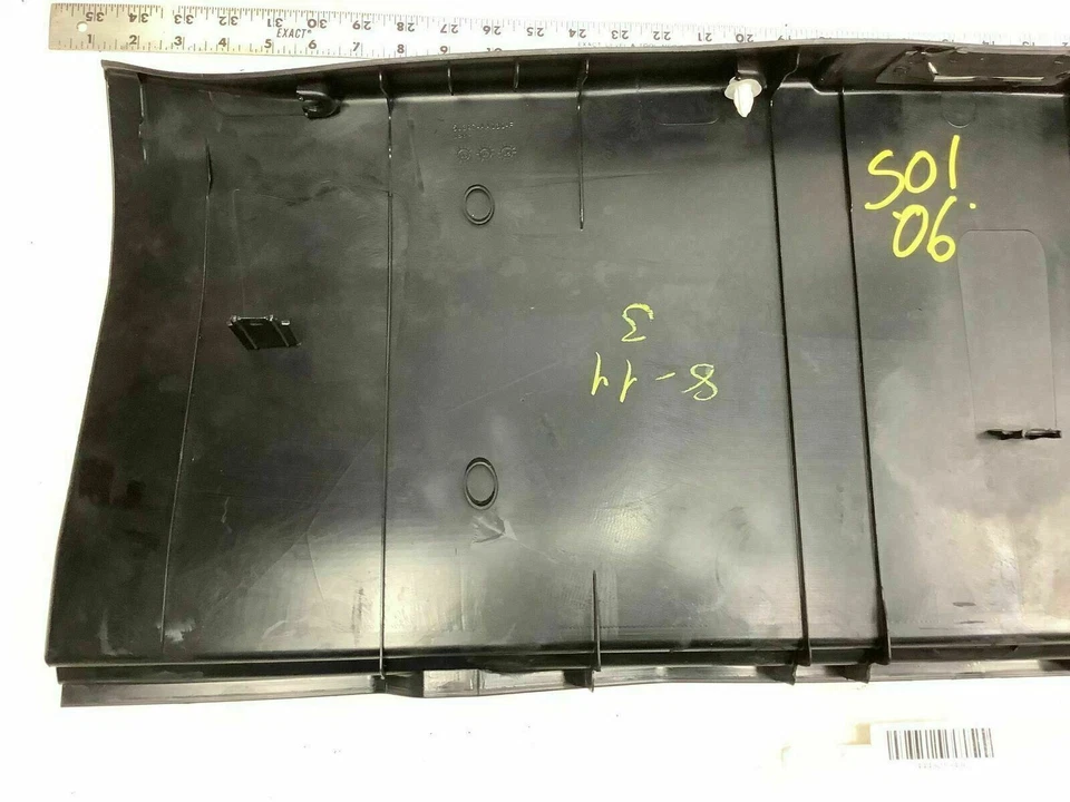 TOYOTA SOLARA 2006 XV30 2,4 L PISO TRASERO ACABADO PLACA PANEL CUBIERTA NEGRO FÁBRICA Foto 4 de 4