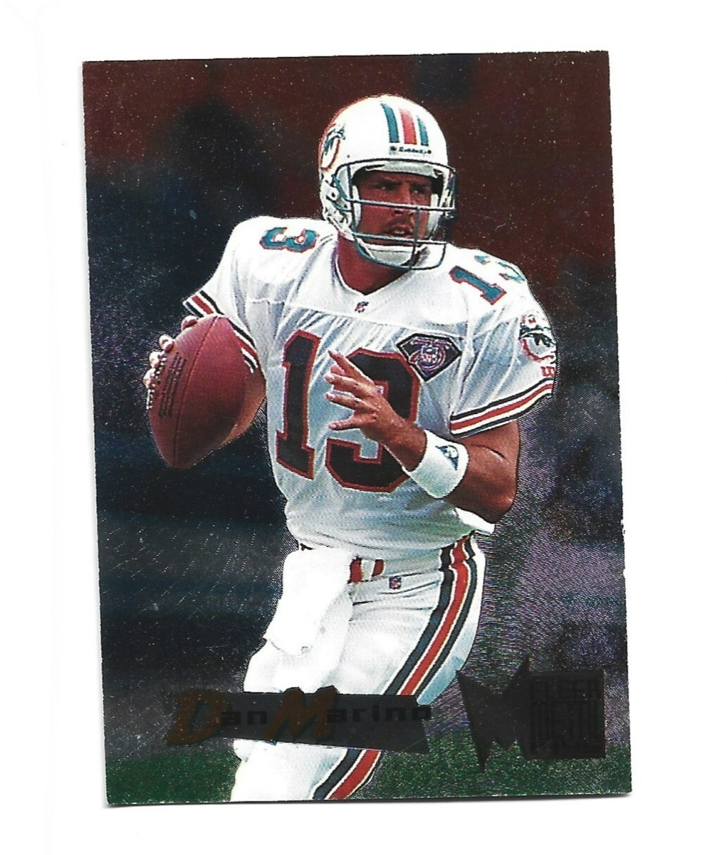 1995 Fleer Metal #101 Dan Marino card Miami Dolphins HOF | eBay