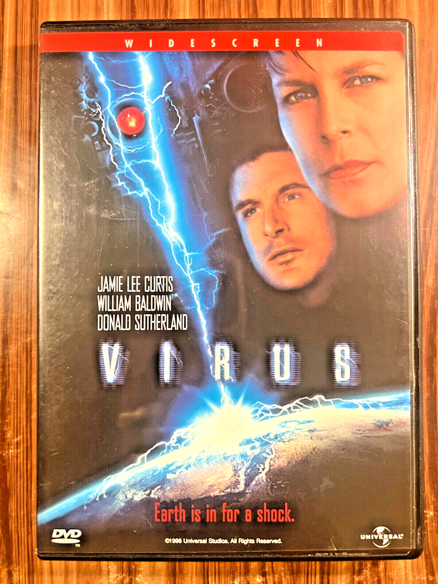 Virus DVD 1999 Movie Sci-Fi Horror Jamie Lee Curtis Donald