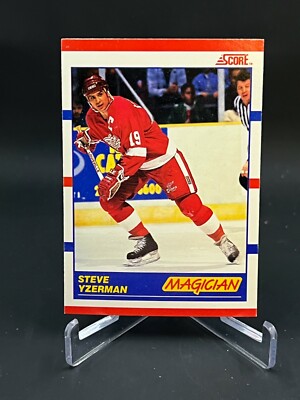 1990-91 Score Hockey Steve Yzerman Card #339 s | eBay