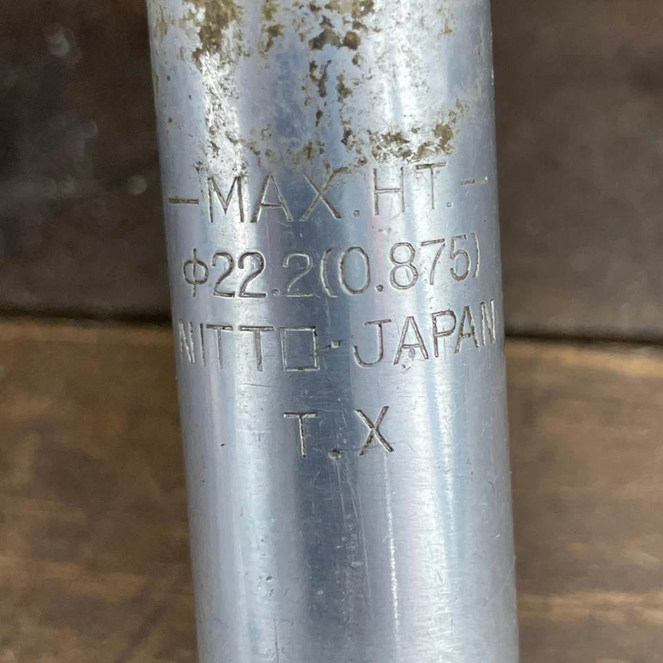 Vintage Nitto Stem 90 mm Reach 22.2 mm Quill 25.4 mm Clamp Road Race T X  B4 - Image 4 of 4