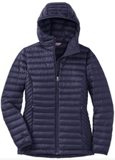 Duluth Women's Down Right Jacket Xsm 85815 Nightfall Blue Packable Nylon