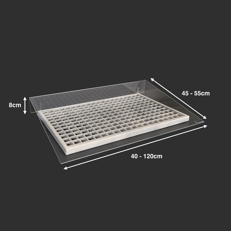 Lichtschachtabdeckung aus Acryl | Schutz für Keller vor Regen und Schmutz - Bild 4 von 4