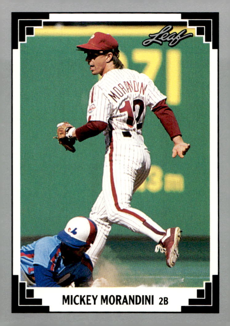 1991 Leaf #383 Mickey Morandini