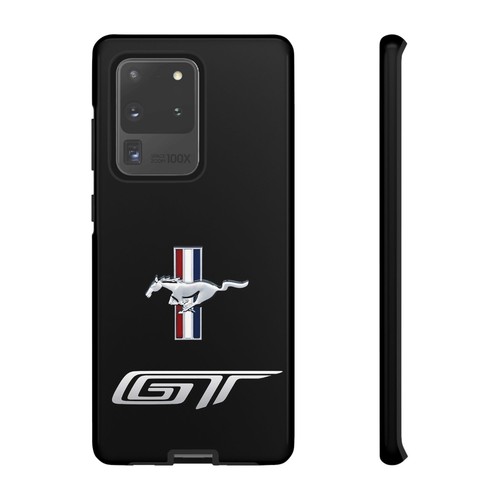 Black Tough Cases For iPhones, Samsung Galaxy Google Pixel Mustang GT Racing - Picture 210 of 210