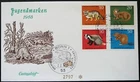 Germany FDC 1968 - Endangered animals.