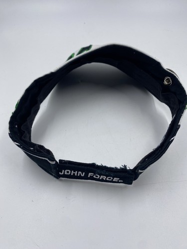 John Force Racing NHRA Drag Racing 14X Champ Flames Visor Hat W/ Pin - Picture 6 of 6
