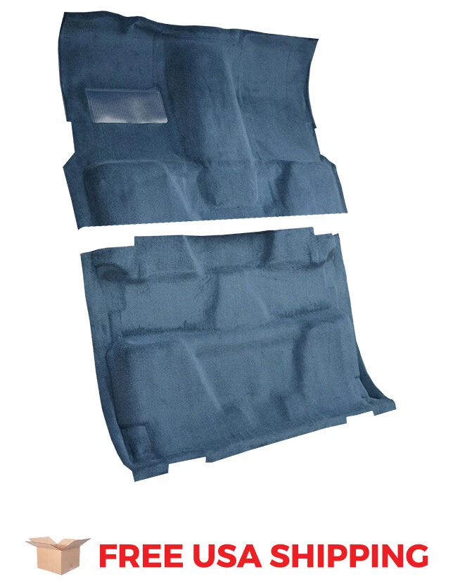 FITS 1977-1980 Chevrolet K30 Crew Cab 4WD Auto/4spd Cutpile Carpet Foto 2 de 3