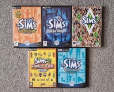The Sims Bundle Job Lot Of PC Computer Games