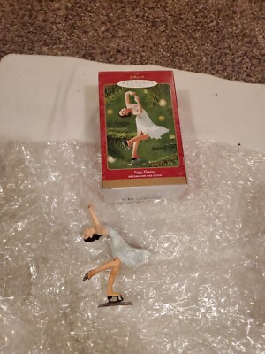 Peggy Fleming 1968 Olympic Games Grenoble,France Hallmark Keepsake Ornament NEW!