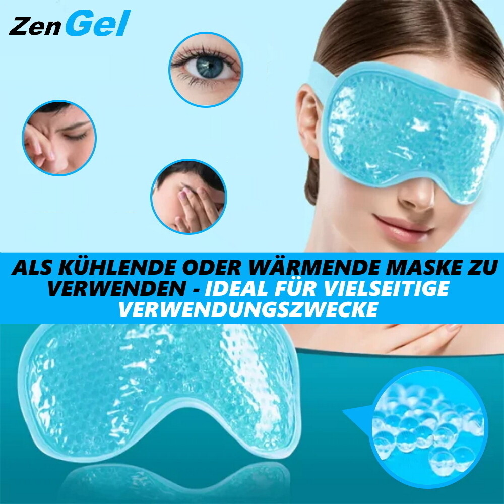 Zengel Riutilizzabili Maschera per gli Occhi Gel da Notte