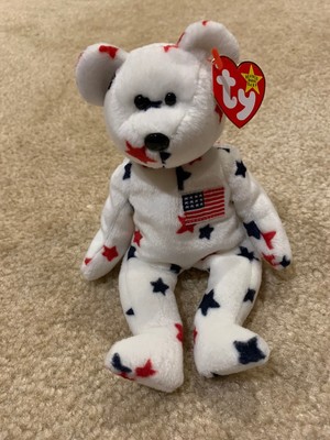 glory the bear beanie baby