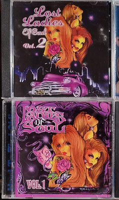 2 CD'S - LOST LADIES OF SOUL 1 & 2 - BRAND NEW FACTORY SEALED NO CDR'S USA 2001