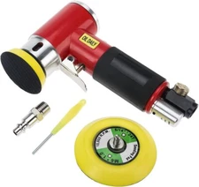2" and 3" Mini Orbital Sander DA Sander Air Dual Action Sander Polisher Tool Kit