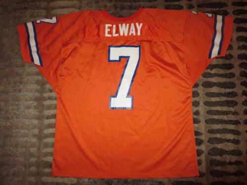 John Elway #7 Denver Broncos NFL Wilson Jersey XXL 2XL Rookie - Picture 3 of 3