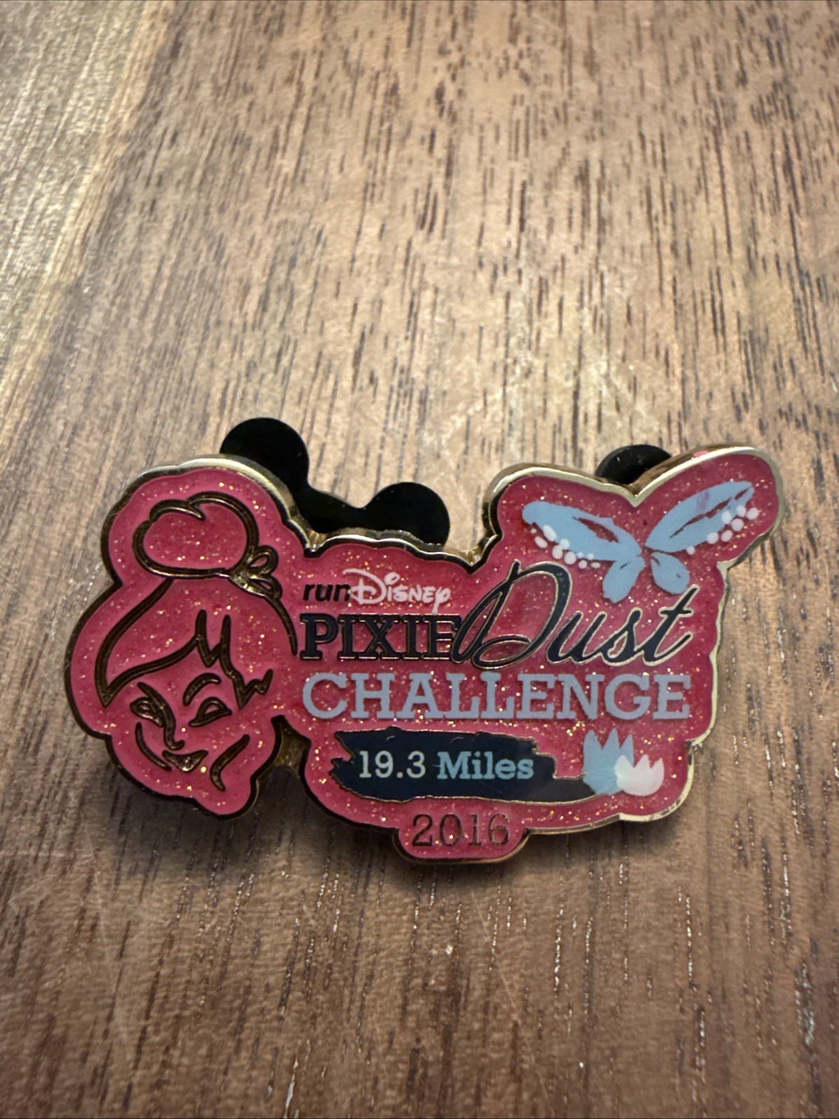 Disney Trading Pins 115412     DLR - Tinker Bell Half Marathon Weekend - Pixie D