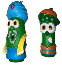 Veggie Tales Junior Figure And Larry The Cucumber Ornaments