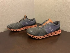 On Cloud 8 Grey/Rust /Rock  Running Shoes 40.99241 Men's Size 9.5 Beaters