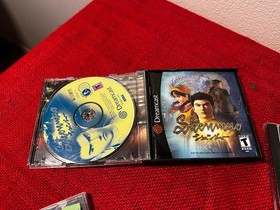 Shenmue ( Sega Dreamcast, 2000) CIB MANUAL 4 Discs Manual /passport