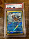 Pokemon 2019 Sun Moon Team Up BLASTOISE Reverse Foil #25 PSA 9 Mint RARE