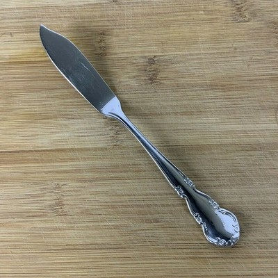 Reed & Barton Dickenson Master Butter Knife 18/8 Stainless Steel Glossy Flatware