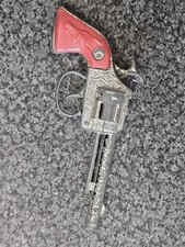 Vintage Cowboy Rustler Gem Metal Capped Pistol Capped Gun