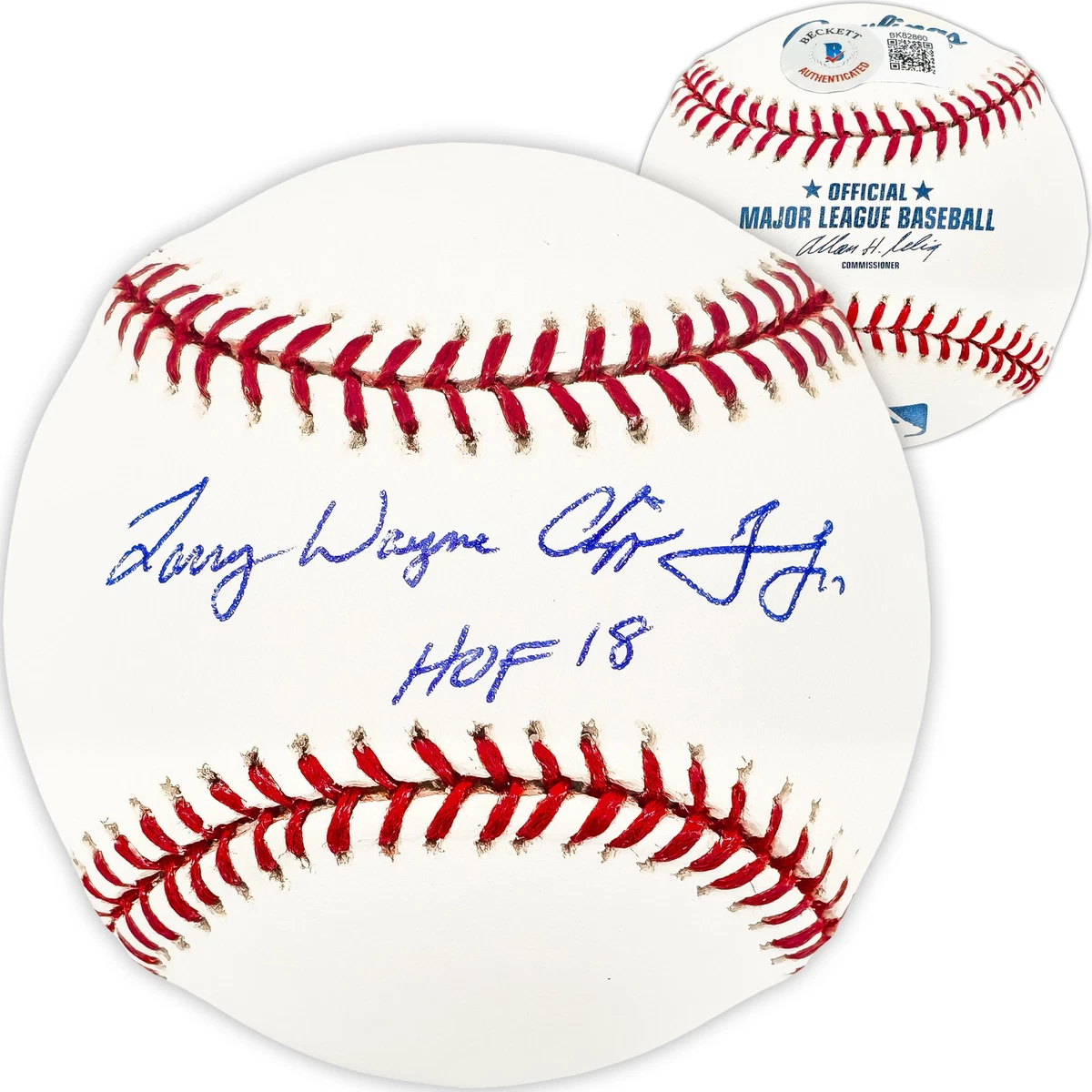 Chipper Jones Original Autographed Baseball MLB Balls for sale | eBay