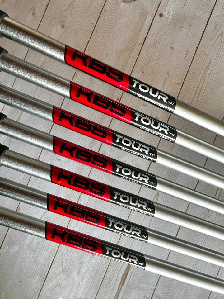 *NEW* Titleist T100 2025 4-P (7pcs) Iron Set KBS Tour C Taper 130X Iomic Grips - Image 4 of 4